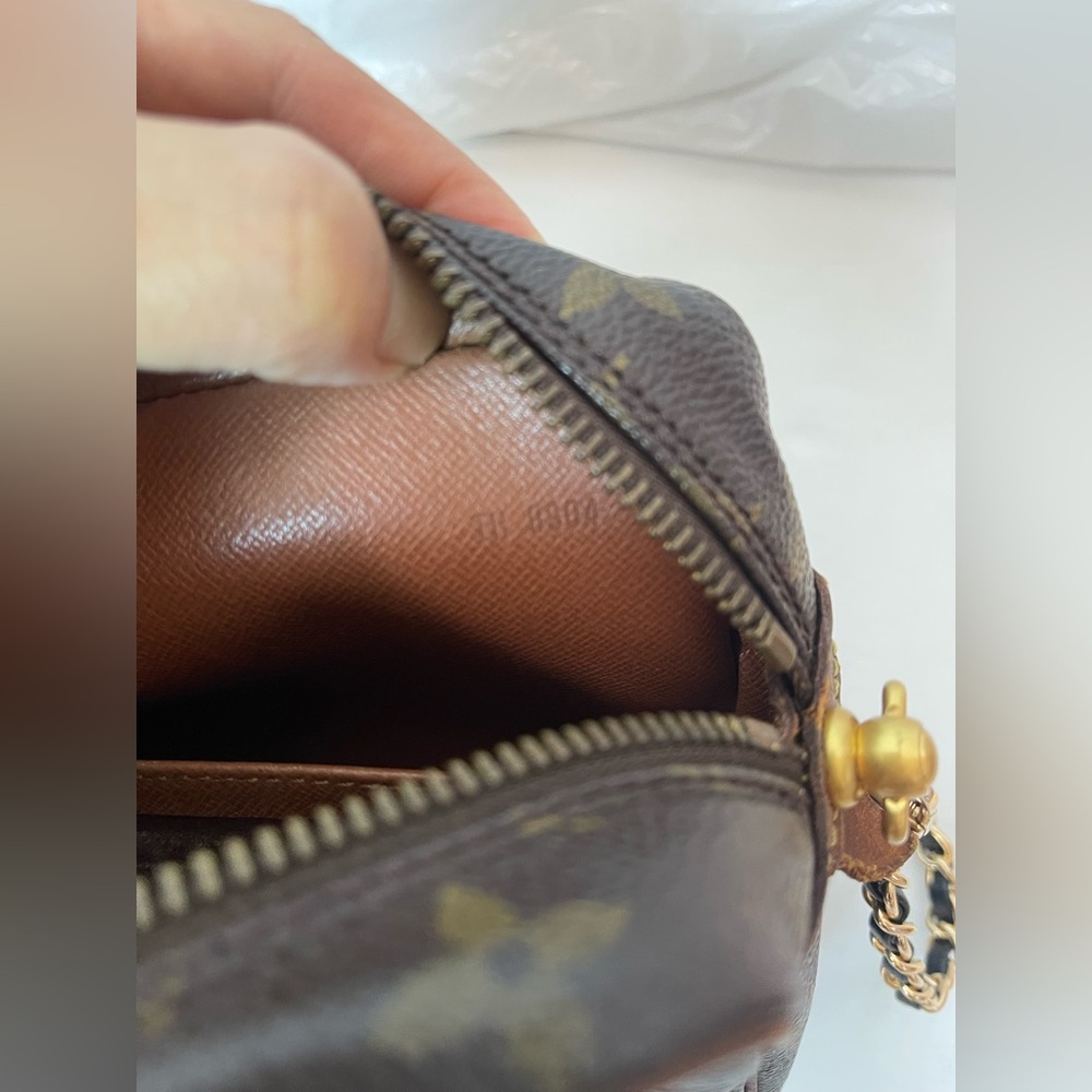 Vintage Louis Vuitton Compiègne 23 converted into a shoulder bag. - Picture 7 of 14